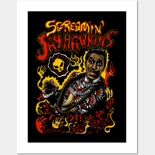 Screaming Jay Hawkins Posters and Art